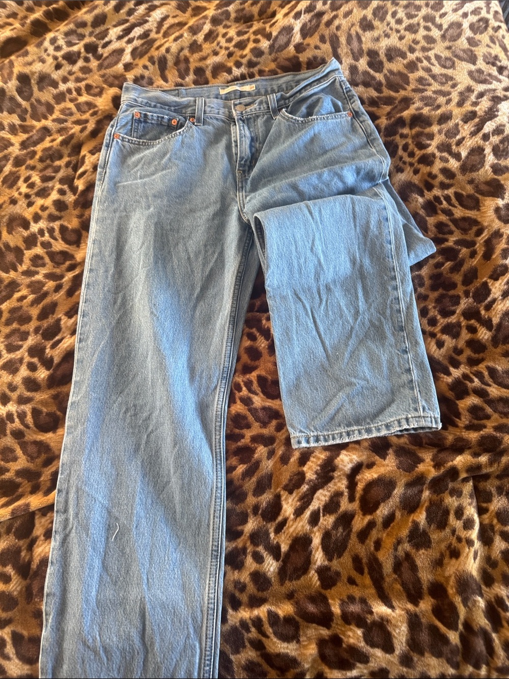Levi's Light Blue Straight Leg Jeans